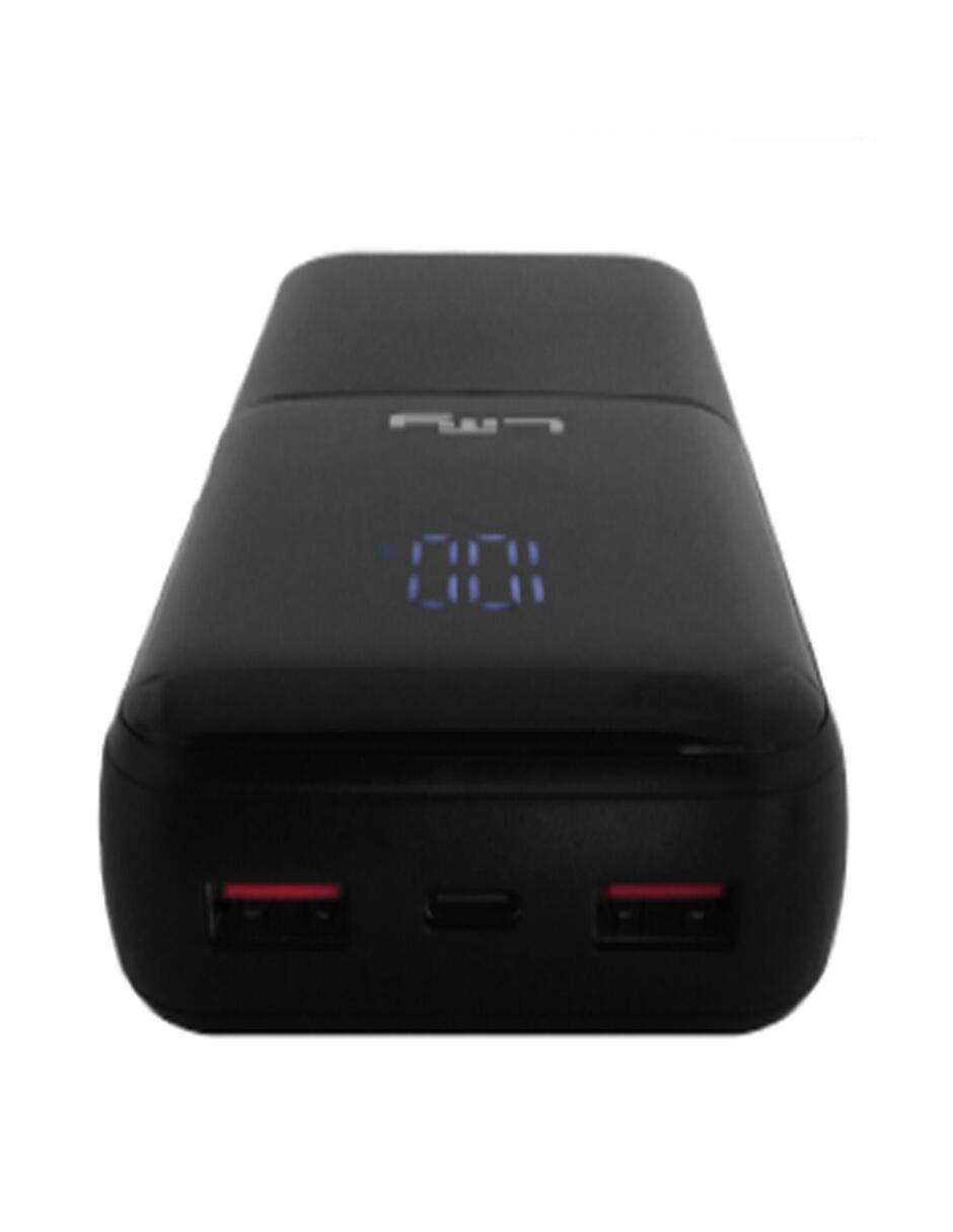 Batería portátil Lity usb + usb tipo a + usb tipo c 45 w