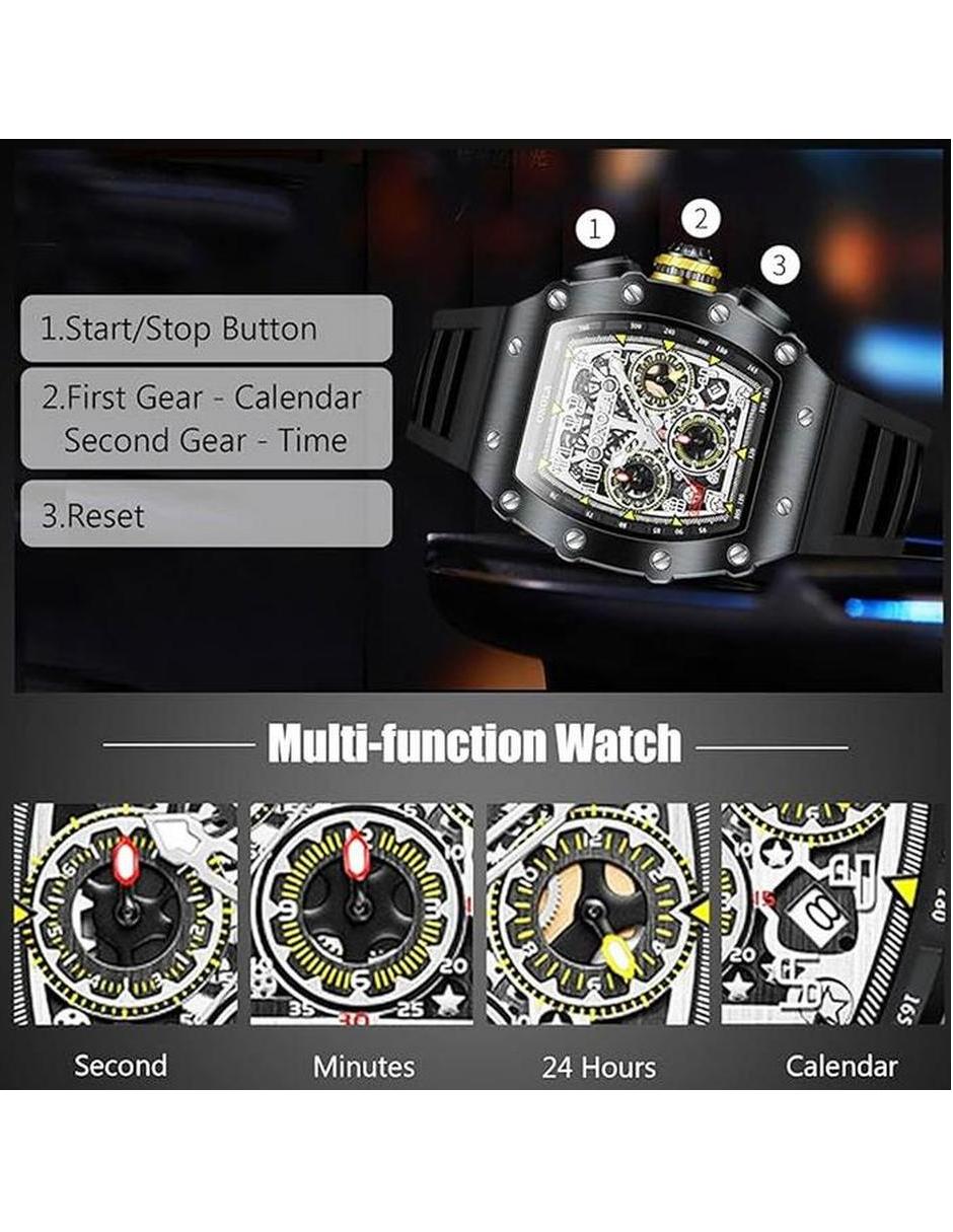 Reloj pulsera para hombre mxkxa-001 3