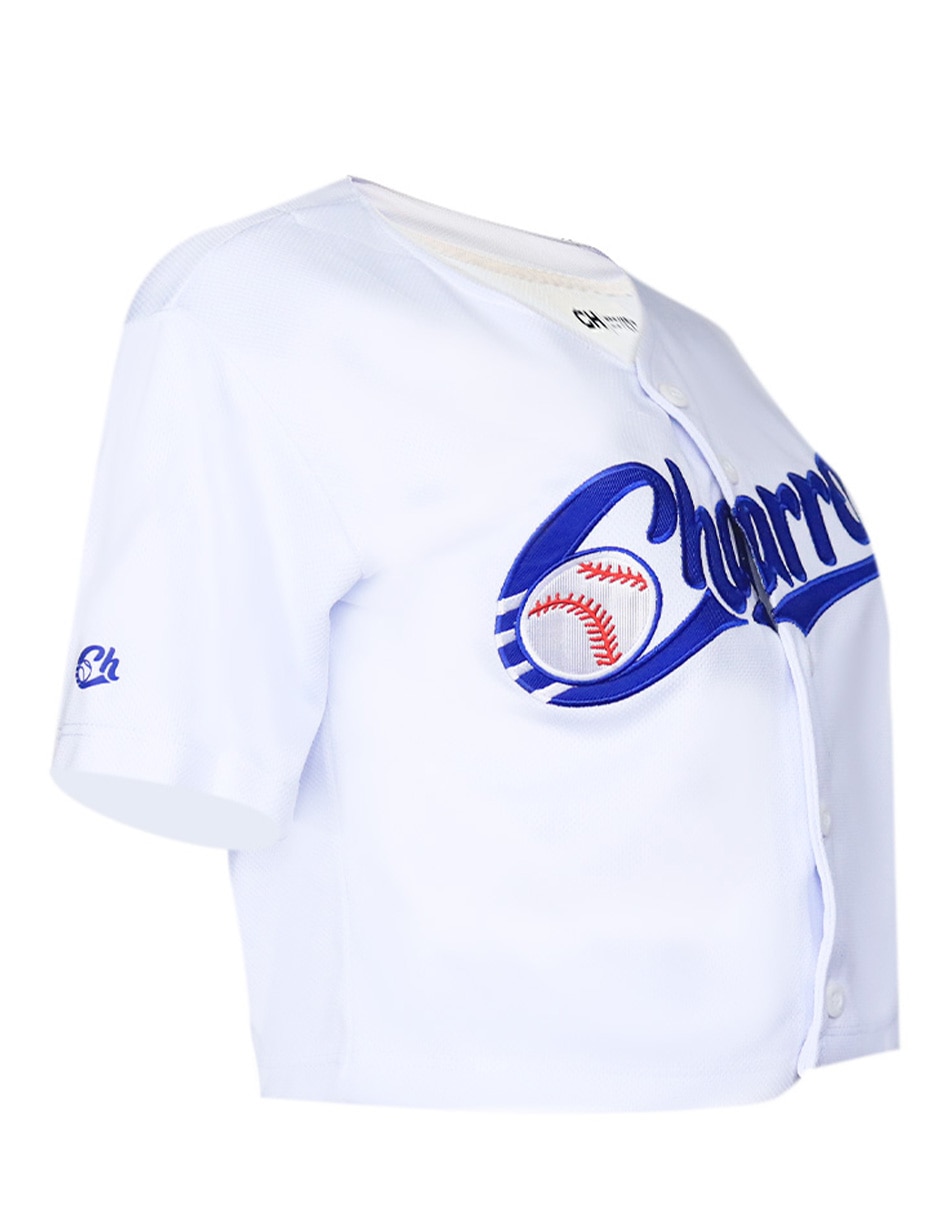 Jersey de charros de jalisco de manga corta para mujer