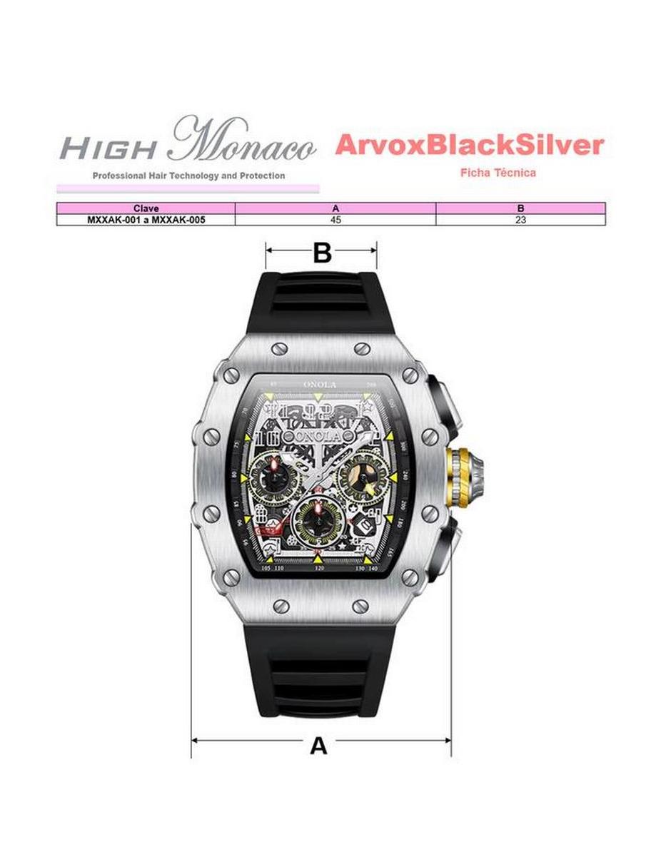 Reloj pulsera para hombre mxxak-001 6