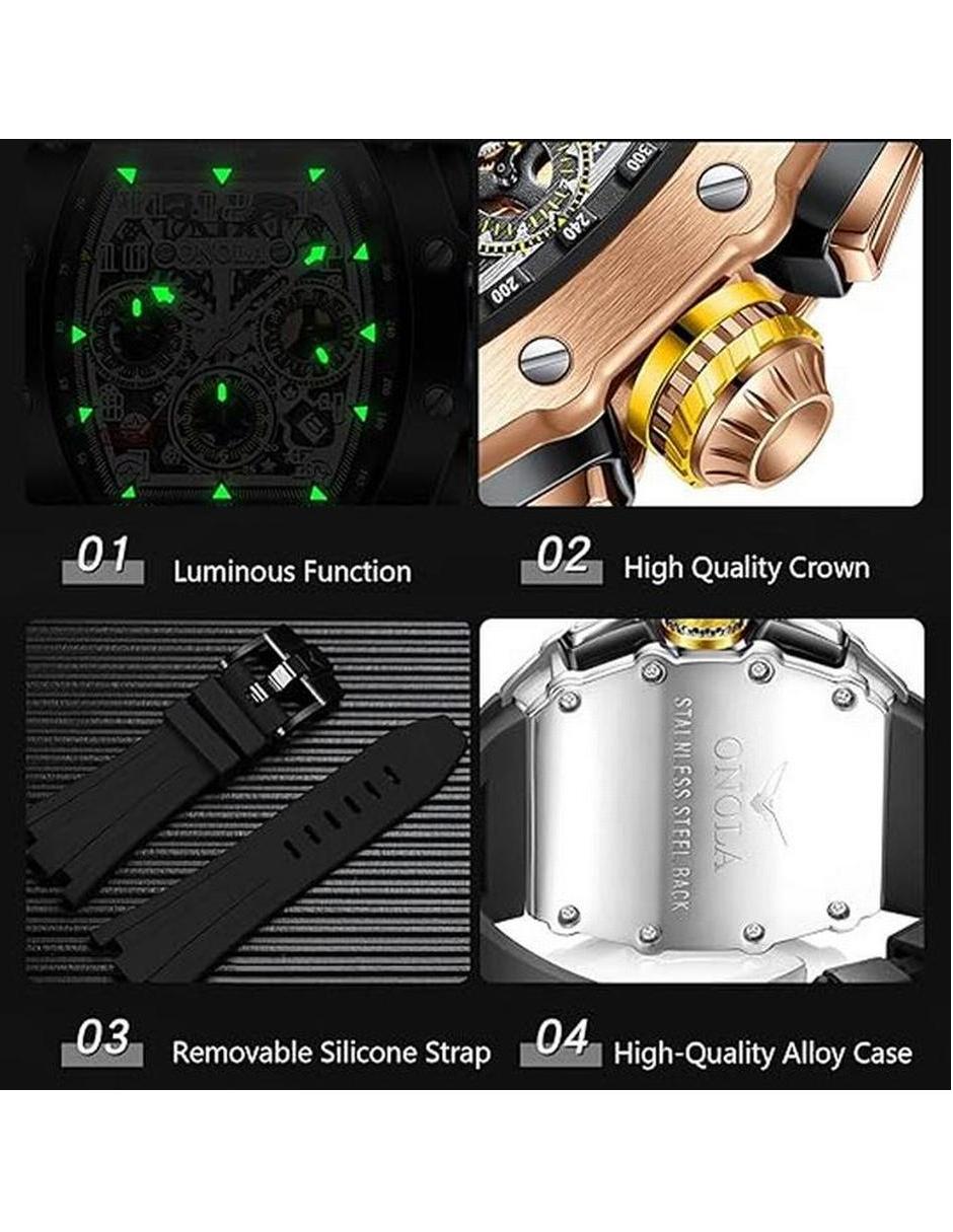 Reloj pulsera para hombre mxxak-001 5