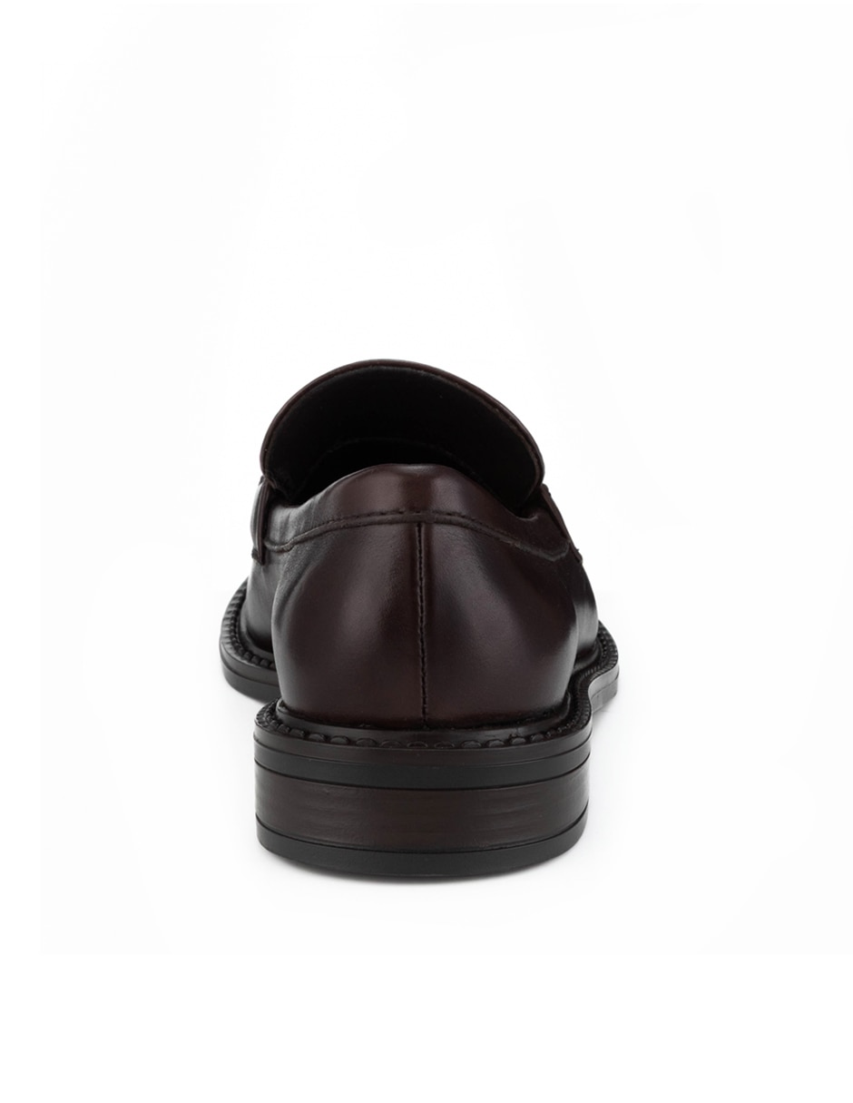 Mocasín Gillio de piel para mujer