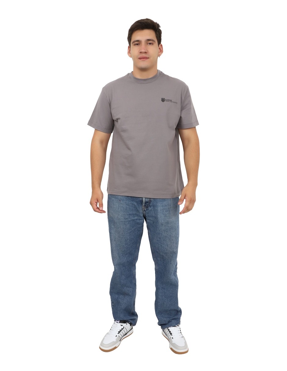 Playera rolan cuello redondo para hombre