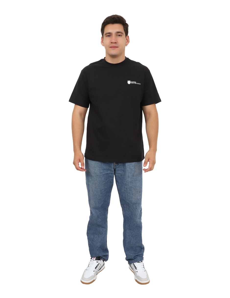 Playera rolan cuello redondo para hombre 1