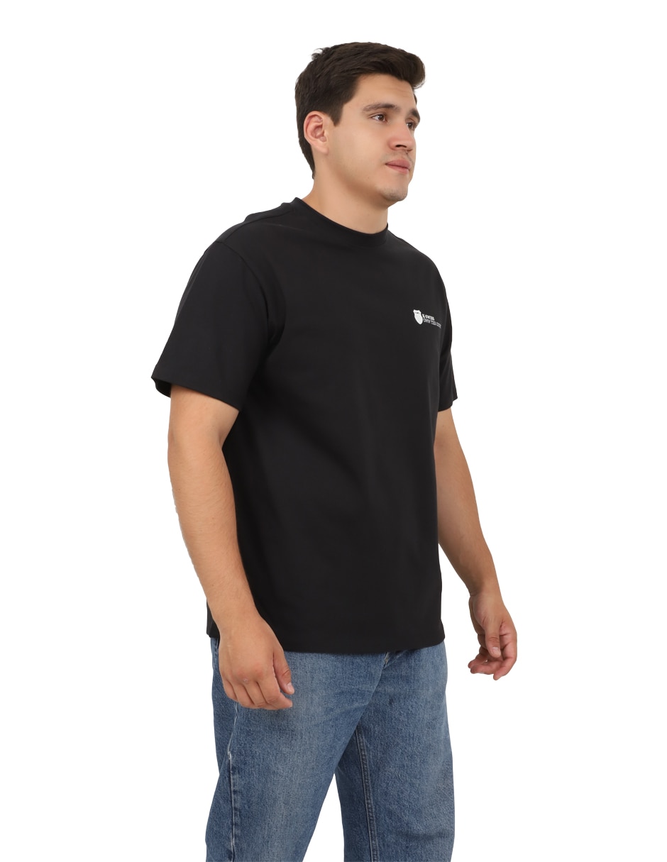 Playera rolan cuello redondo para hombre 3