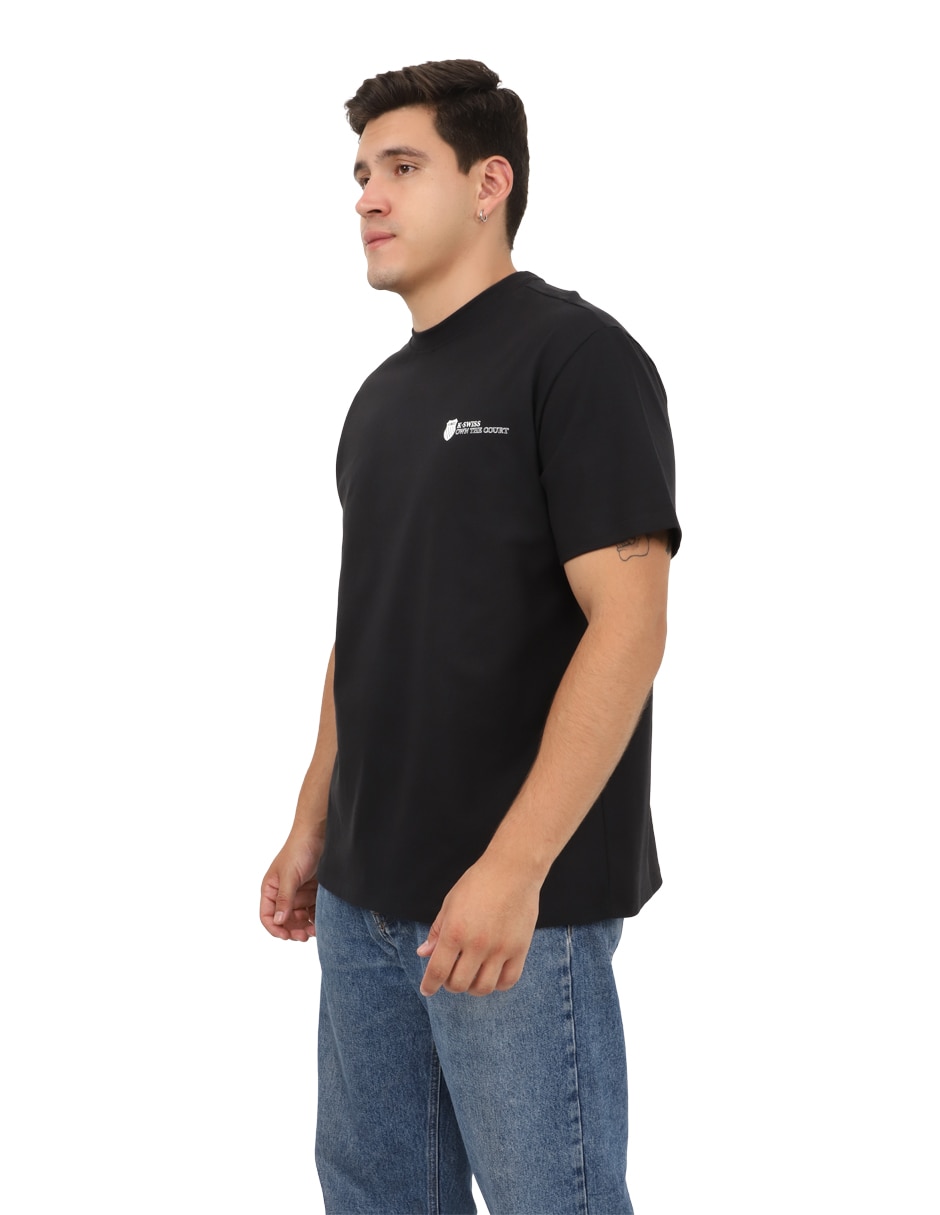 Playera rolan cuello redondo para hombre 5