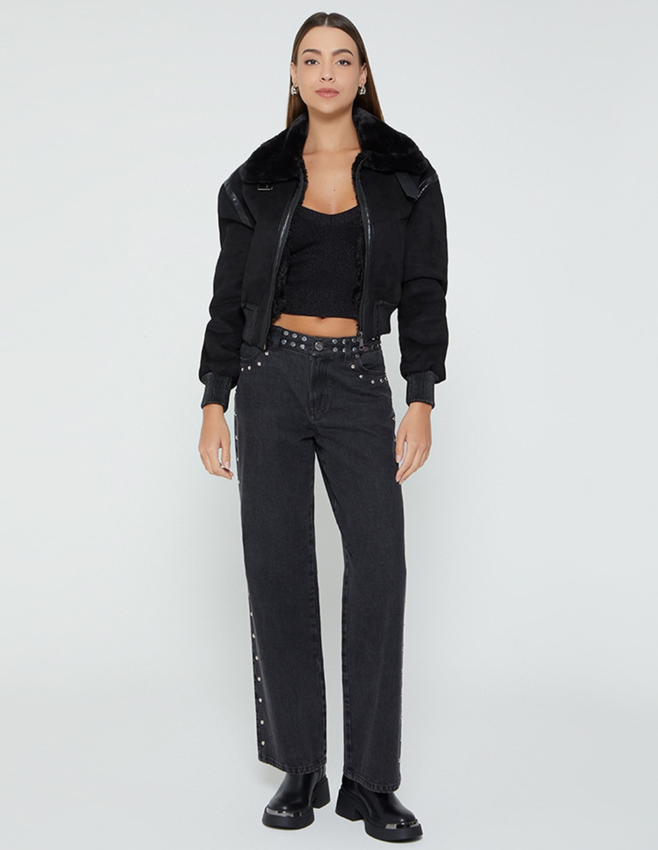 Chamarra bomber para mujer 4