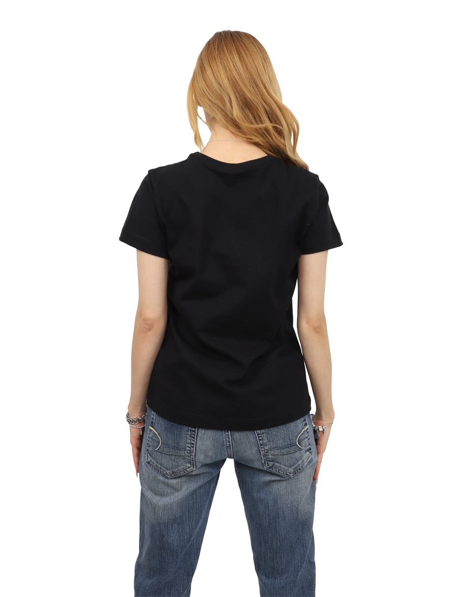 Playera manga corta k-swiss nasla cuello redondo para mujer