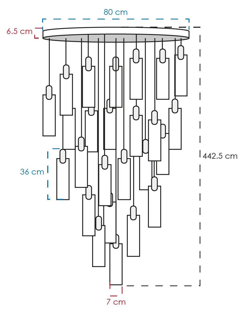 Lampara colgante Class LED