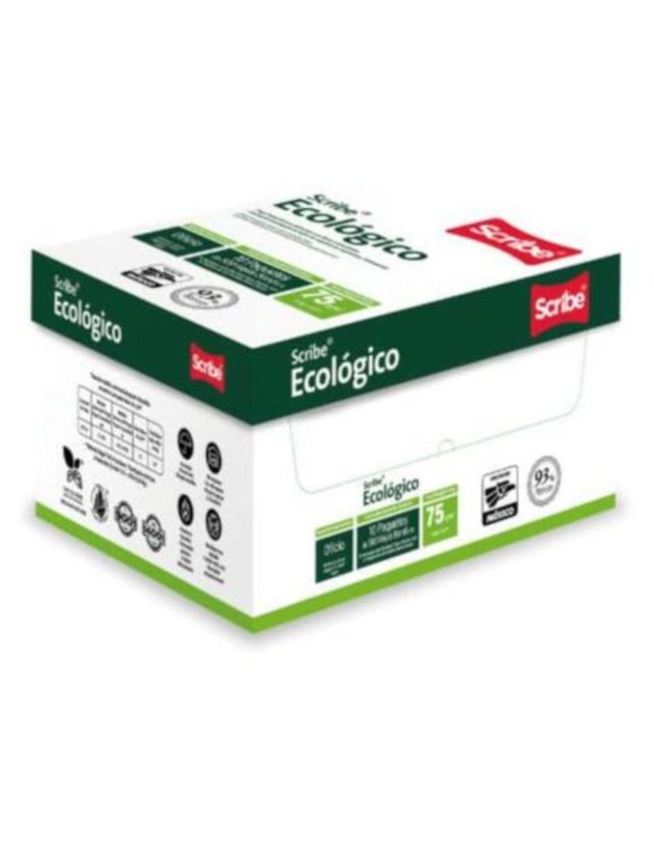 Papel bond ecologico Scribe