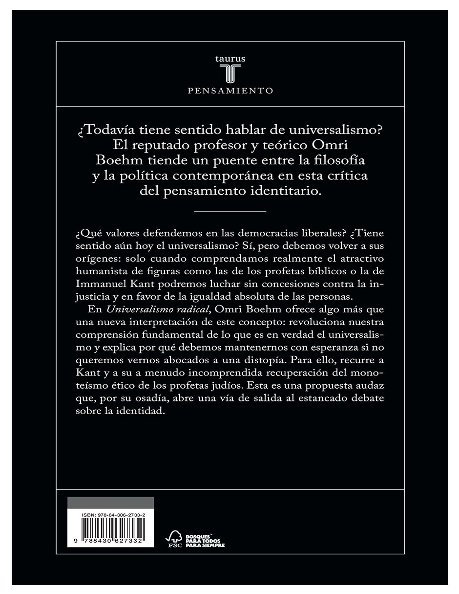 Libro Universalismo Radical de Omri Boehm 3