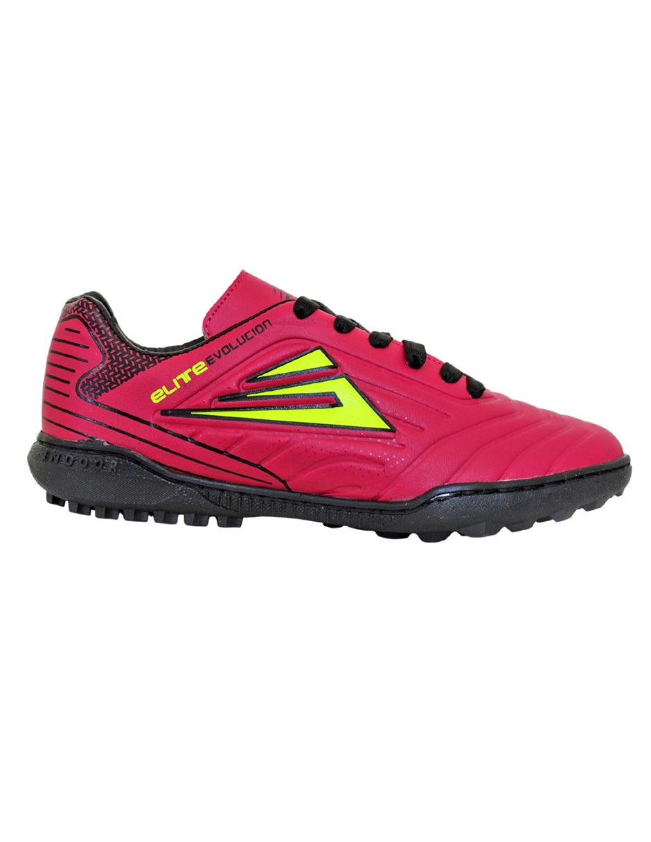 Tenis de piel Kuali Shoes de niña para fútbol