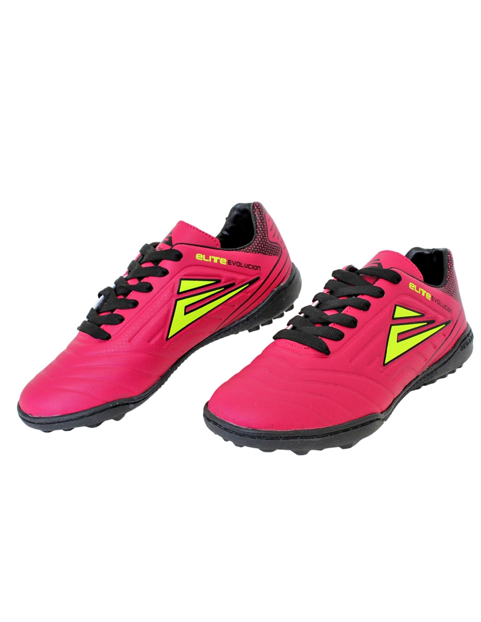 Tenis de piel Kuali Shoes de niña para fútbol