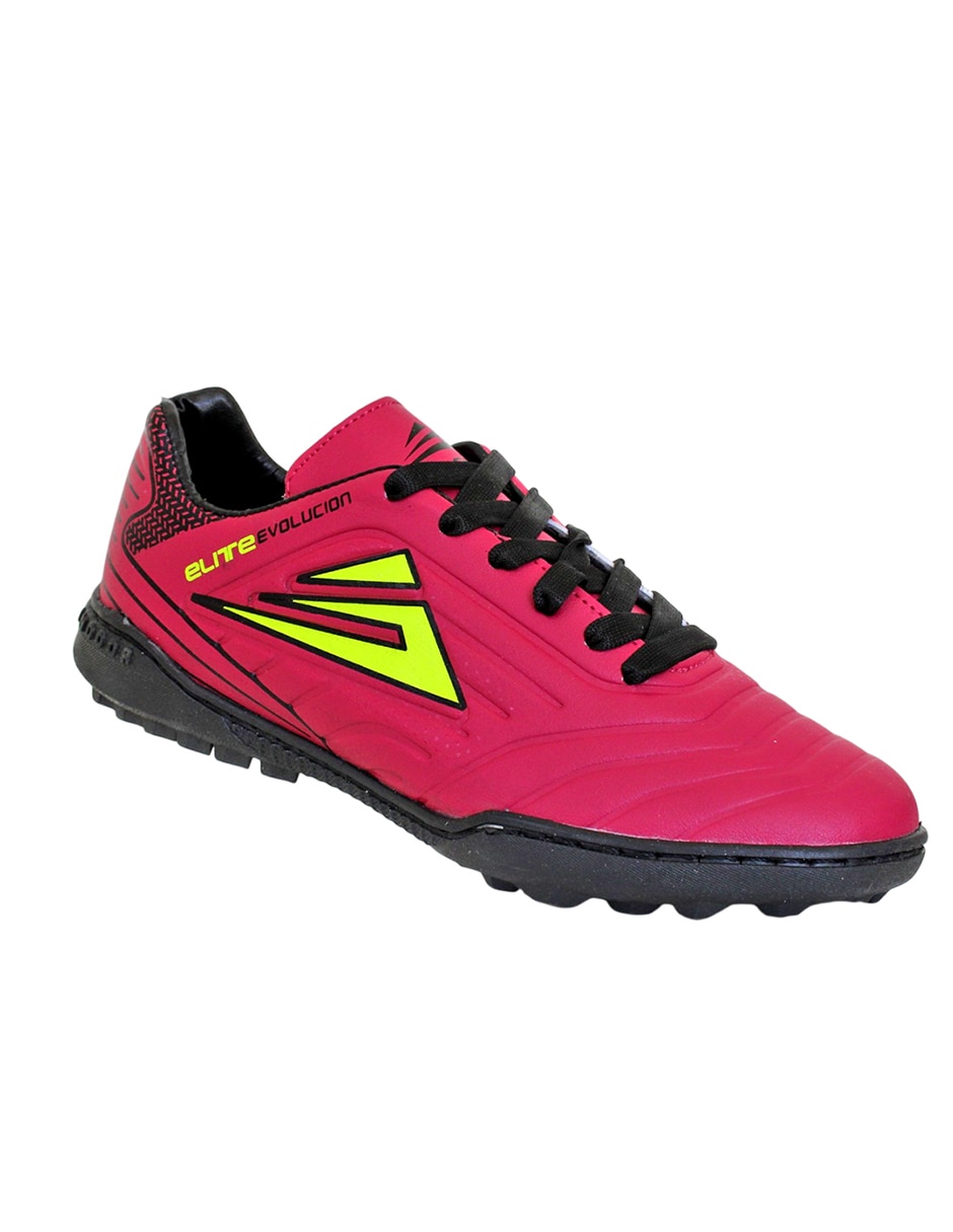 Tenis de piel Kuali Shoes de niña para fútbol