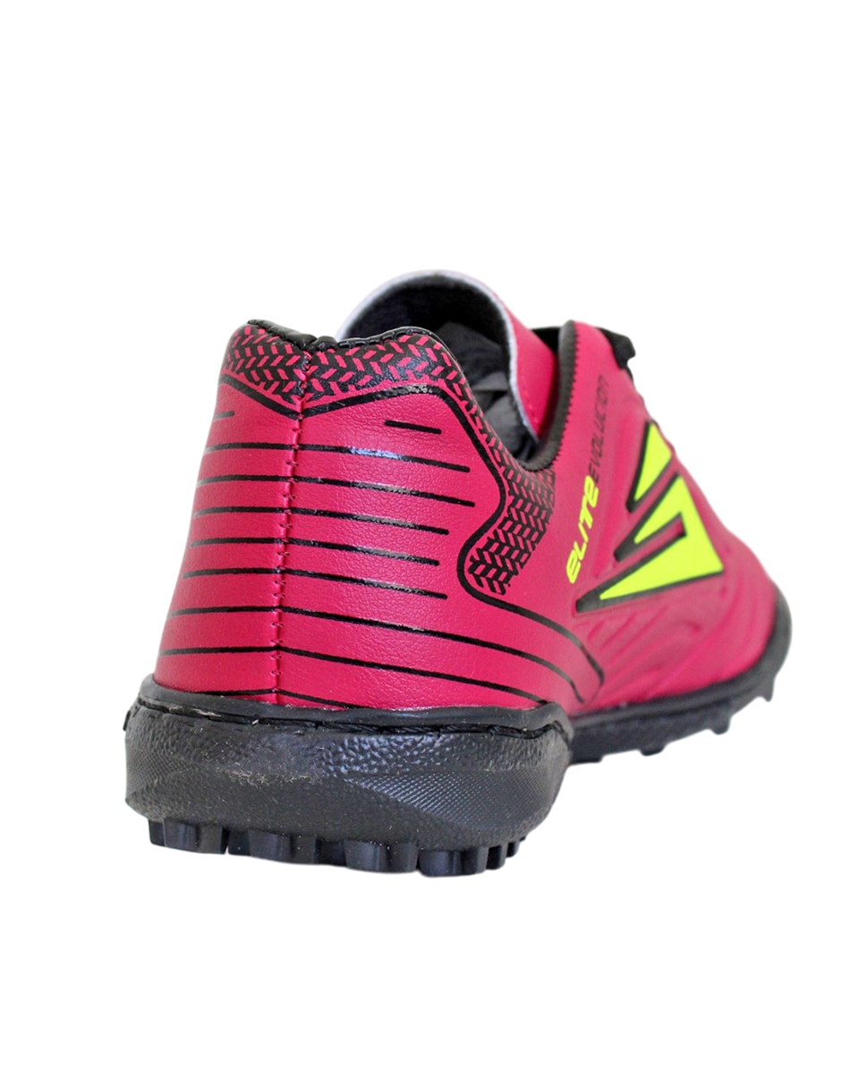 Tenis de piel Kuali Shoes de niña para fútbol