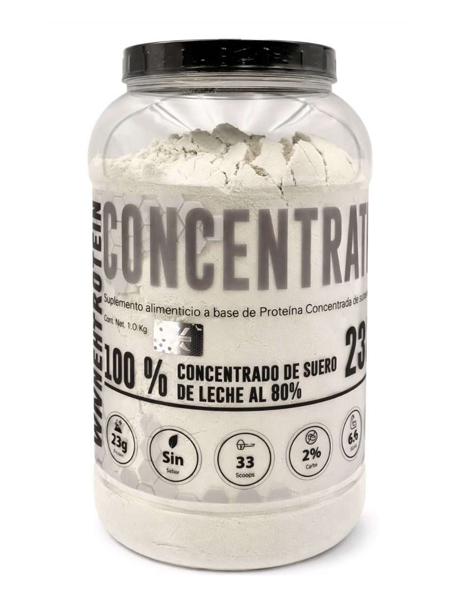Imagen de producto Whey Protein Concetrate Alpha Nutrition con Proteína de suero de leche de 1 kg