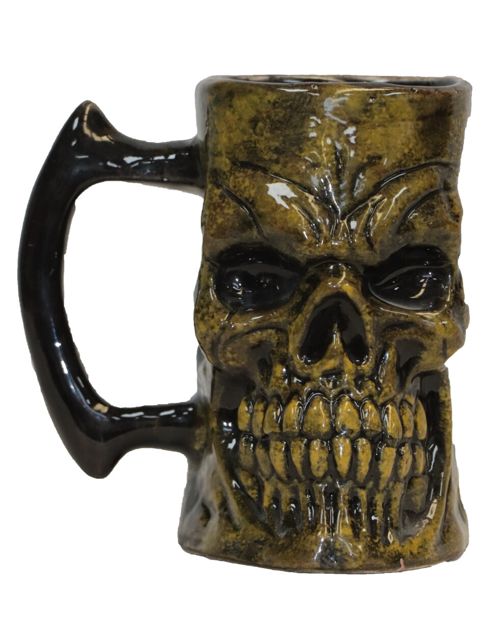Taza con difusor de colección calavera halloween