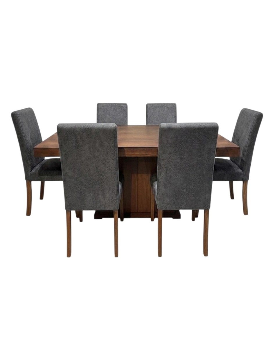 Comedor para 6 personas de madera Comedor para 6 personas de madera