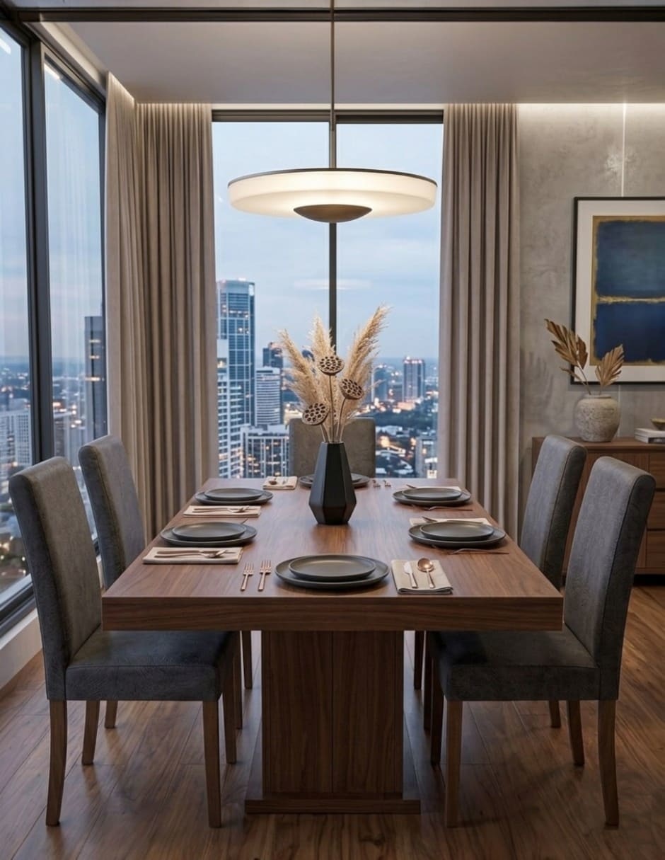 Comedor para 6 personas de madera 3