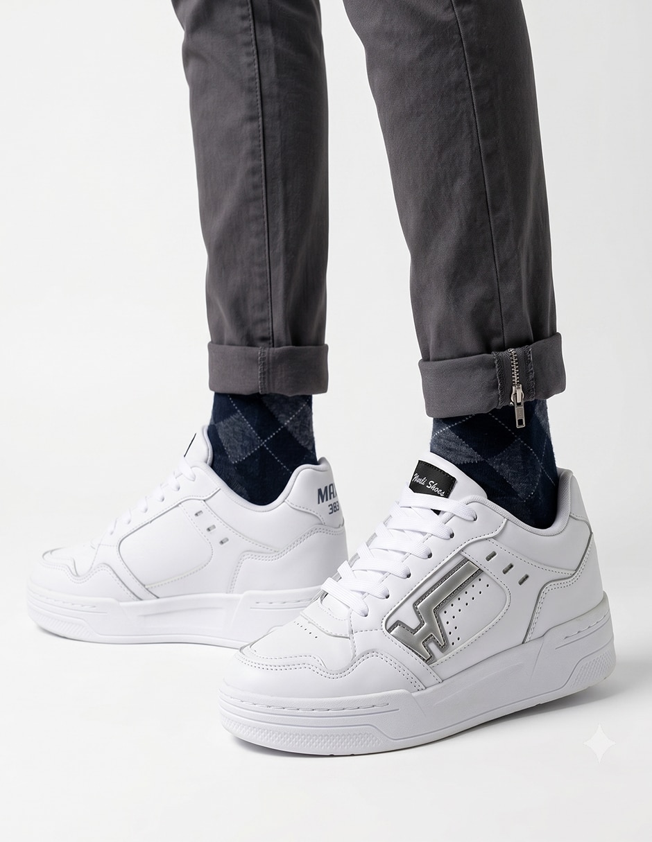 Tenis de piel Kuali Shoes para hombre