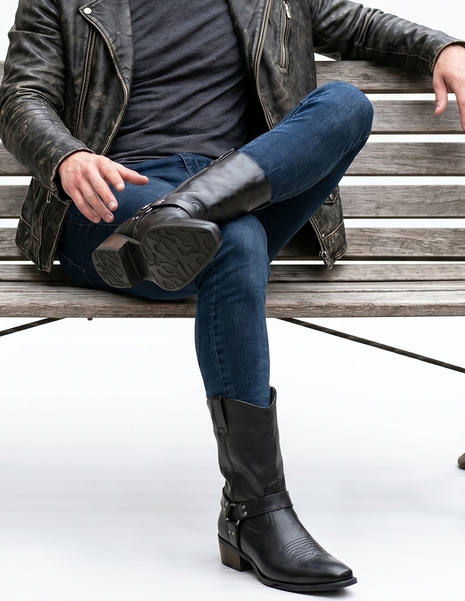 Bota Kuali Shoes de piel para hombre
