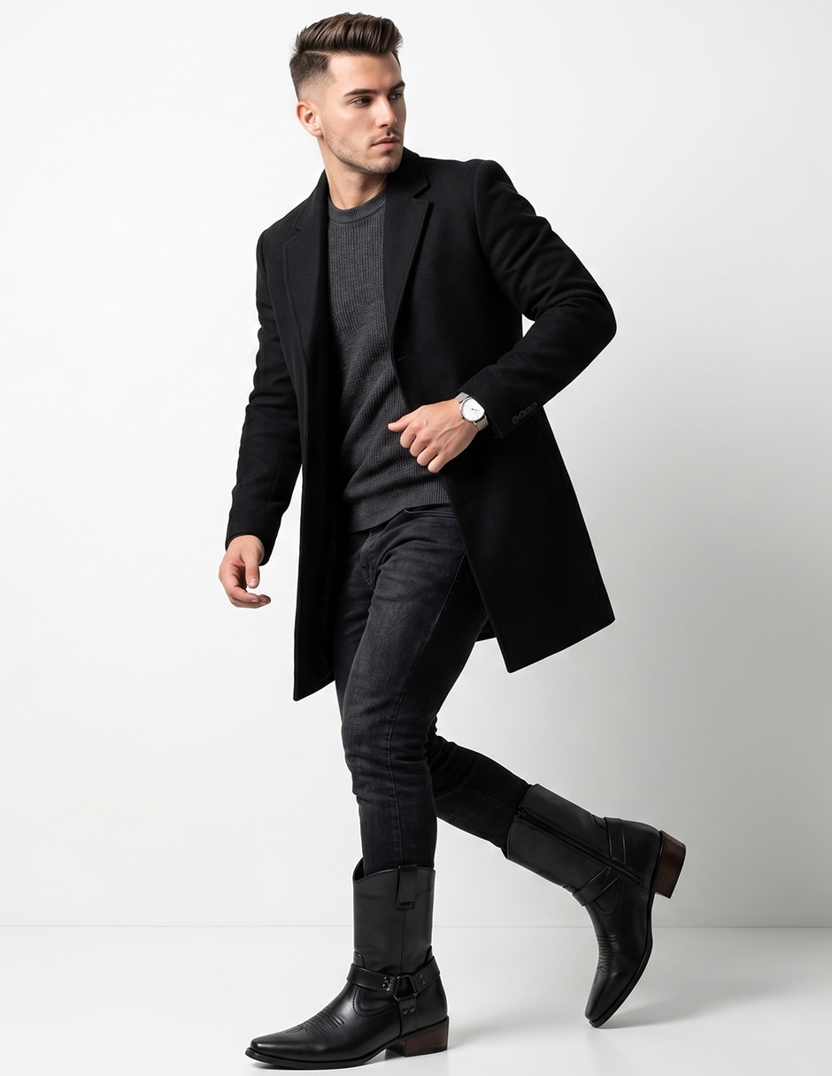 Bota Kuali Shoes de piel para hombre