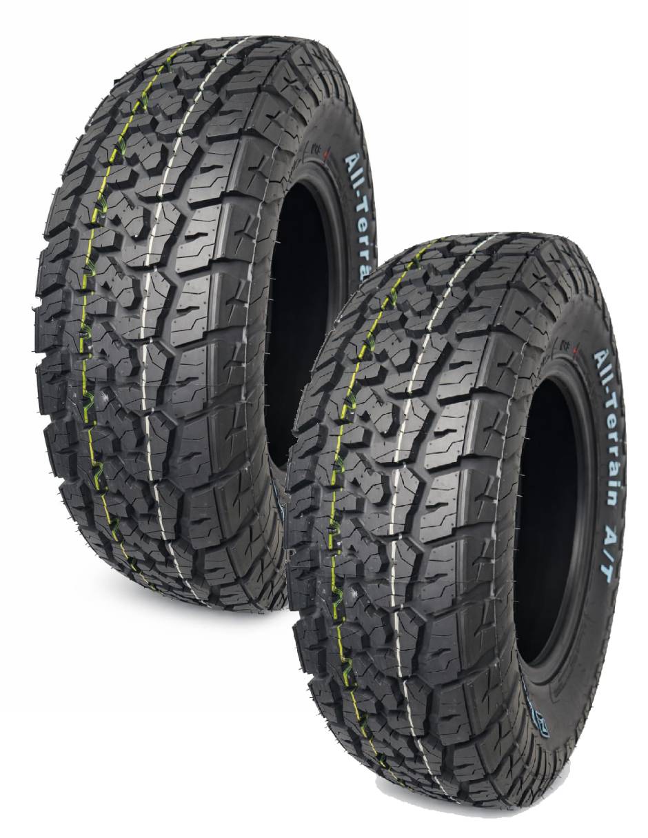 Set de llantas para auto All Terrain 27x/8.5 R14 Set de llantas para auto All Terrain 27x/8.5 R14