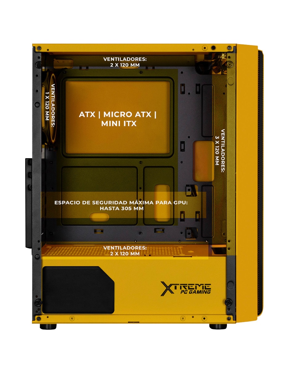 Gabinete Xtreme Pc Gaming Cxtonkrye