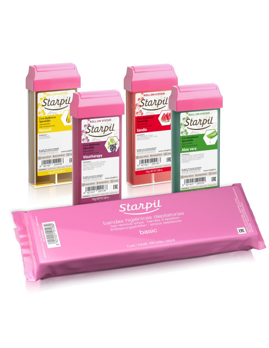 kit de cera para depilar Starpil