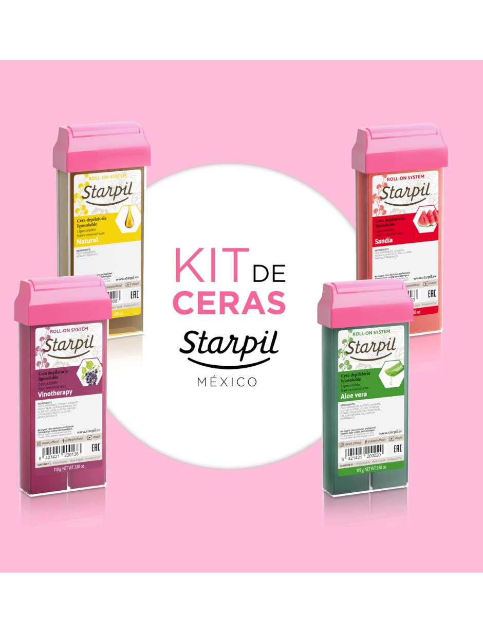 kit de cera para depilar Starpil 5