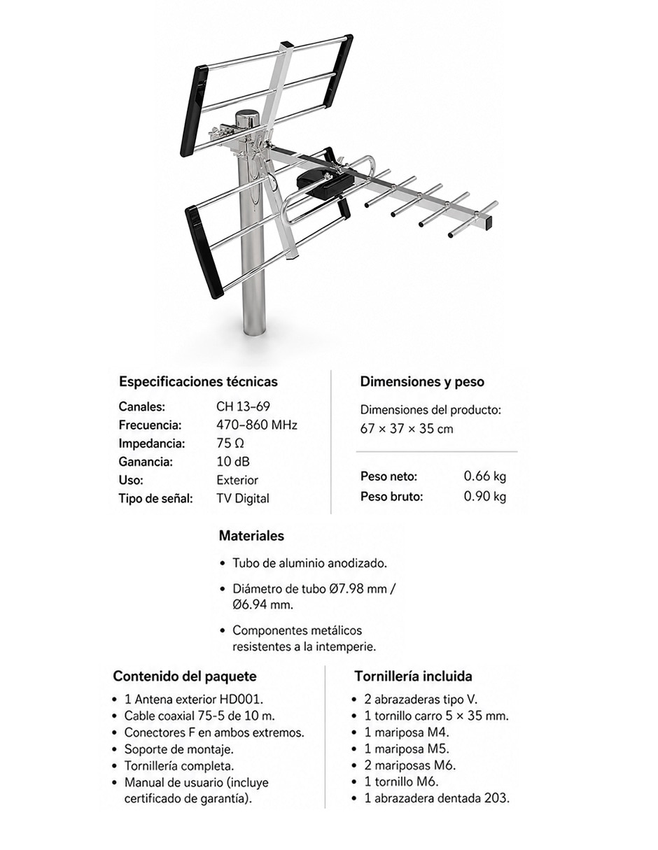 Antena de televisión 3
