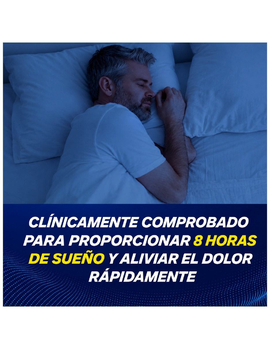 Tabletas para Desinflamar y aliviar dolor intenso Advil PM 6