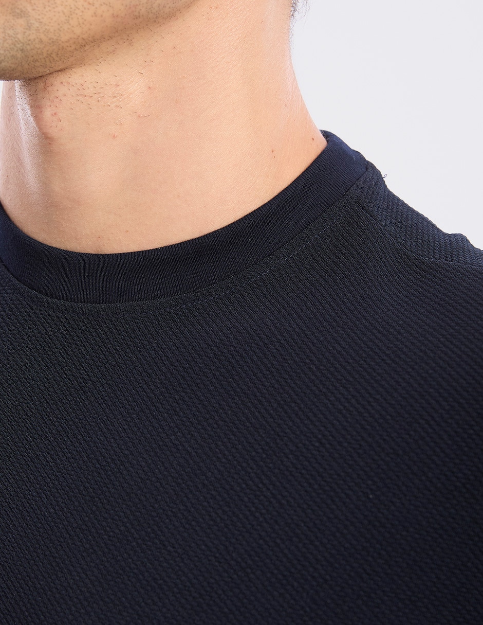 Playera cuello redondo para hombre 2