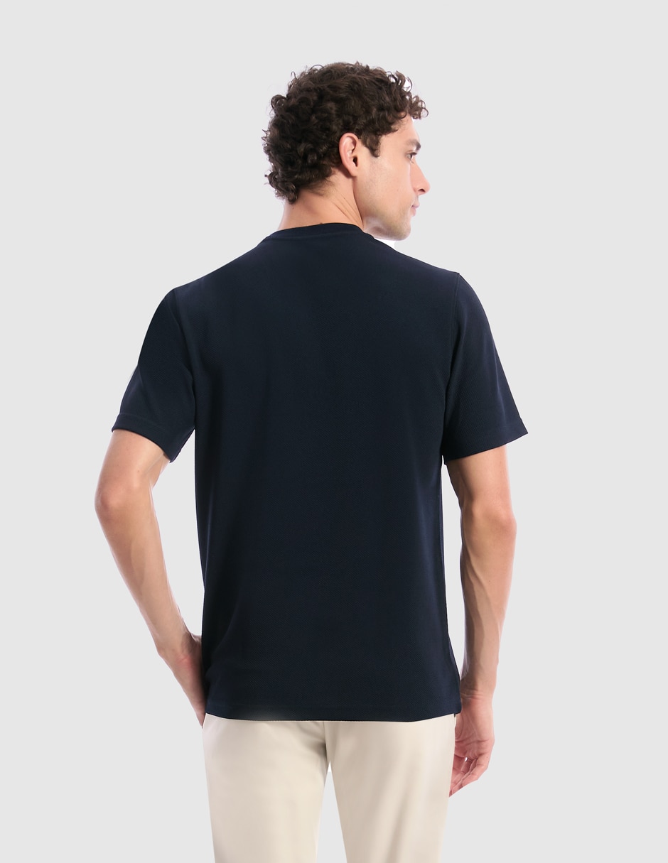 Playera cuello redondo para hombre 4