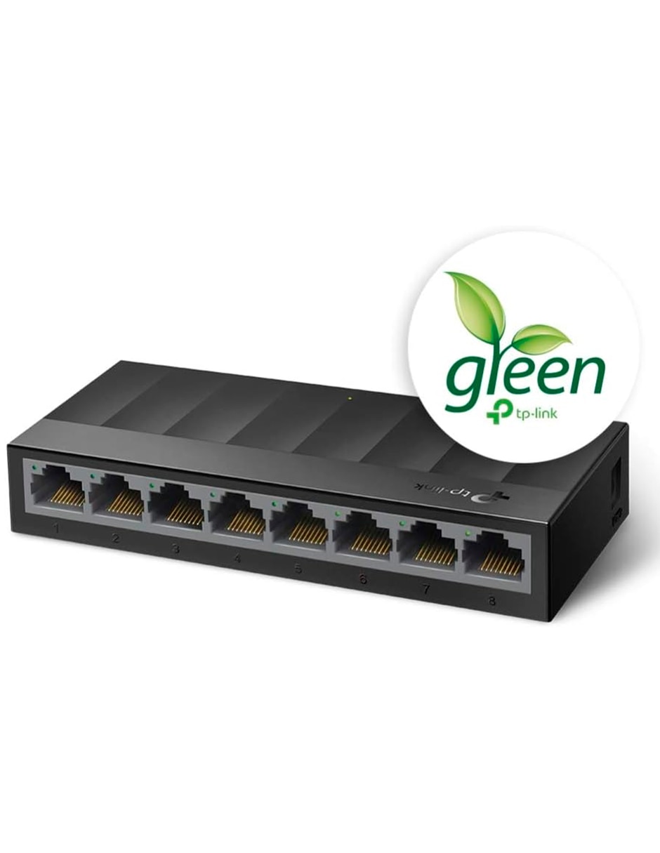 Conmutador ethernet alámbrico LS1008G v 1 3