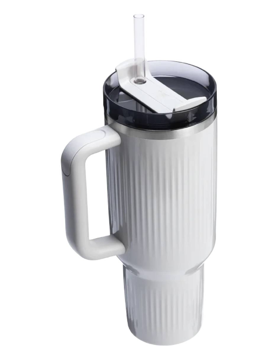 Termo de acero inoxidable con tapa rosca 1.2 L 2