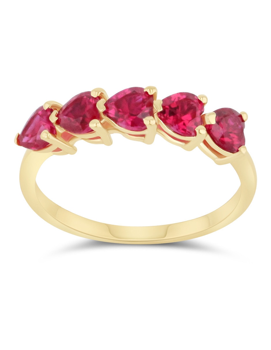 Churumbela de oro amarillo 14 K Joyerías Bizarro zirconia