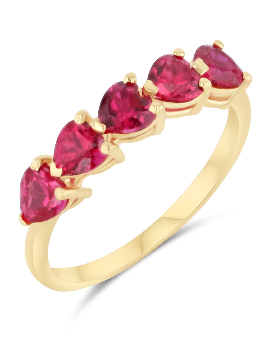 Churumbela de oro amarillo 14 K Joyerías Bizarro zirconia