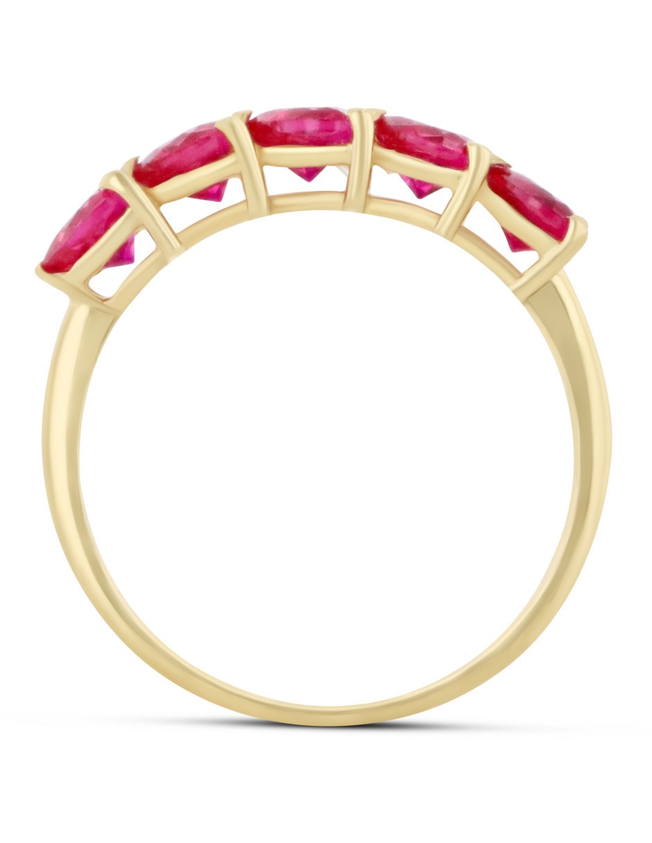 Churumbela de oro amarillo 14 K Joyerías Bizarro zirconia