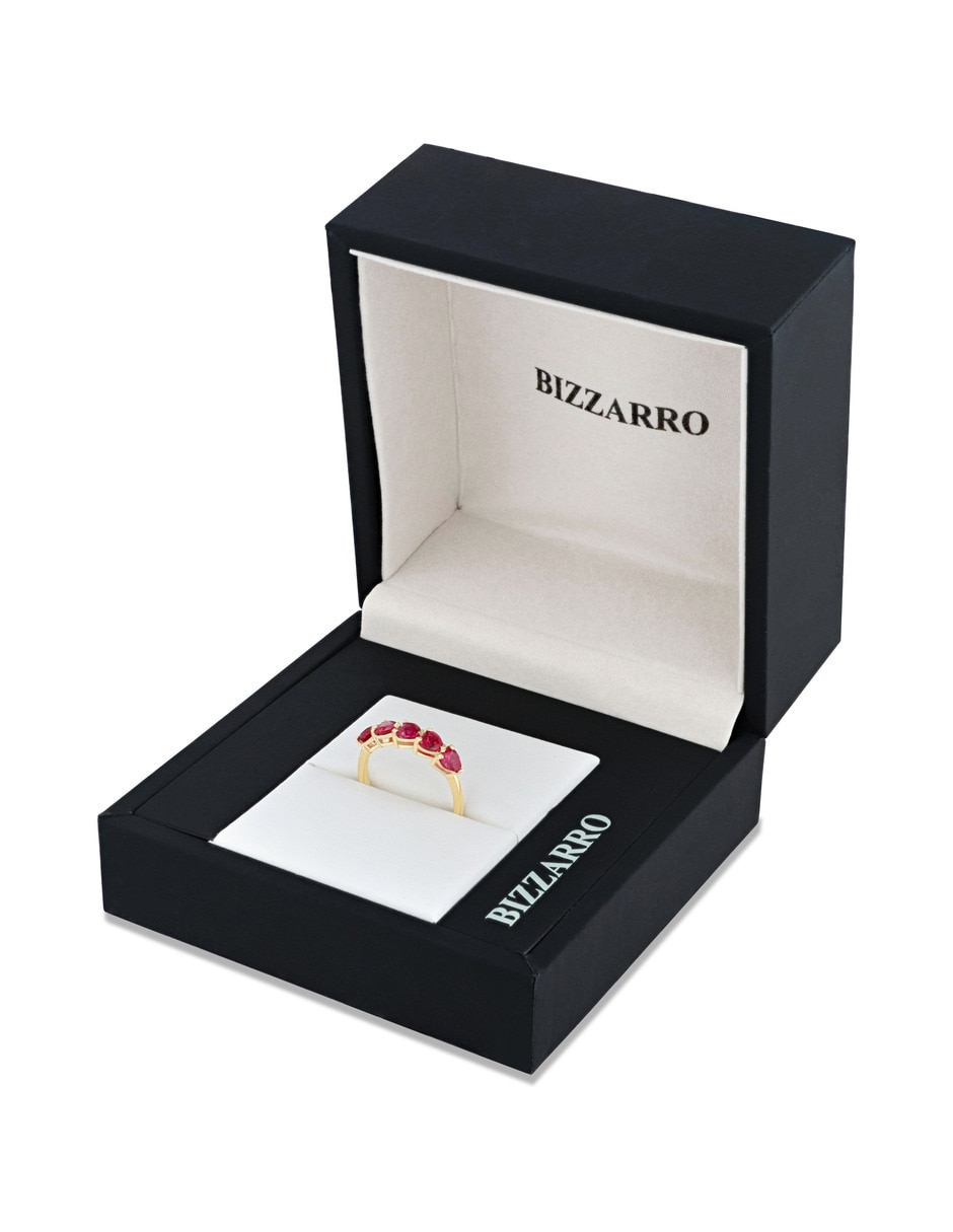 Churumbela de oro amarillo 14 K Joyerías Bizarro zirconia