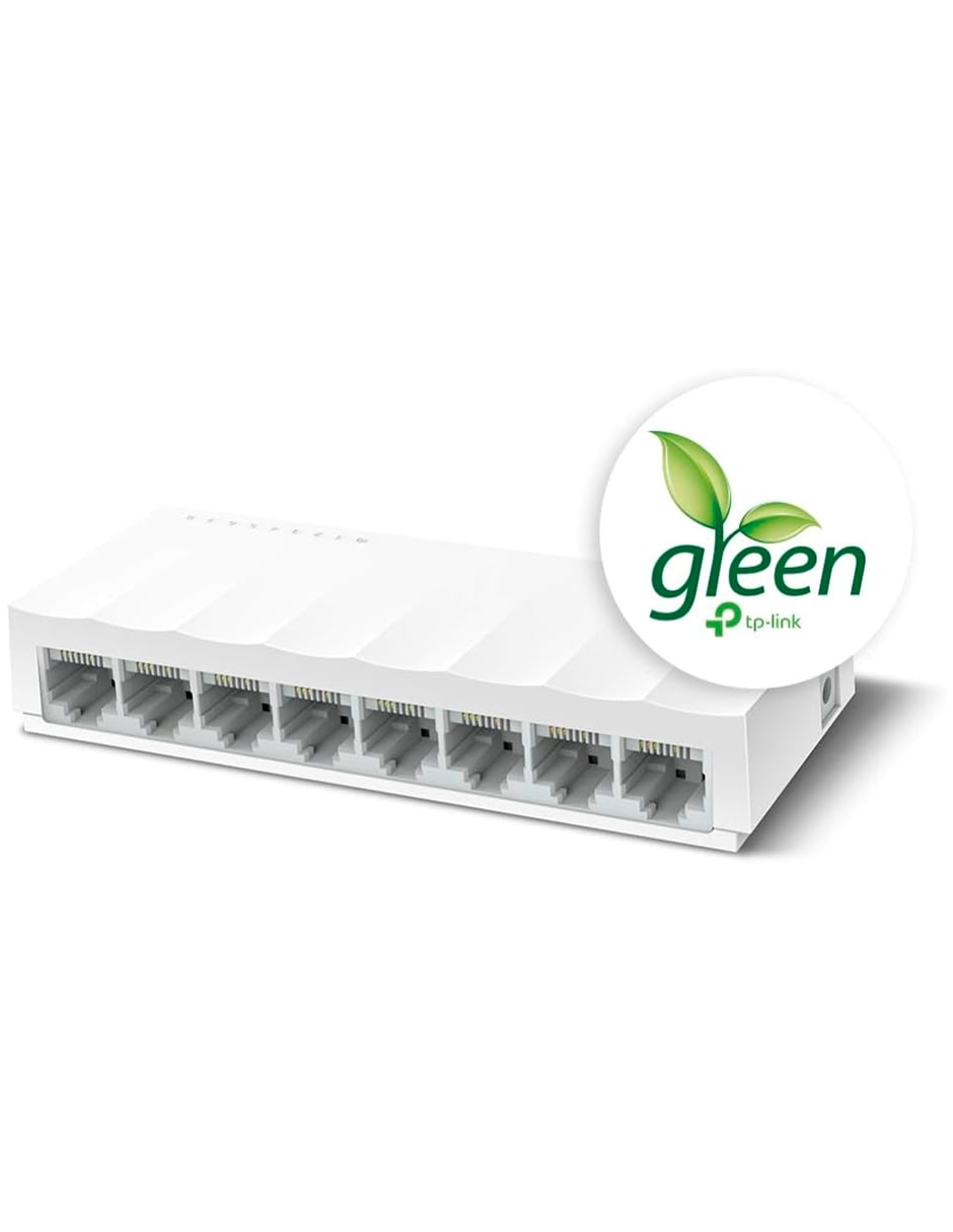 Conmutador ethernet alámbrico LS1008 v 1 2