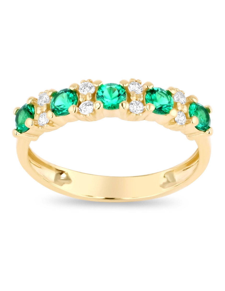Churumbela de oro amarillo 14 K Joyerías Bizarro zirconia Churumbela de oro amarillo 14 K Joyerías Bizarro zirconia