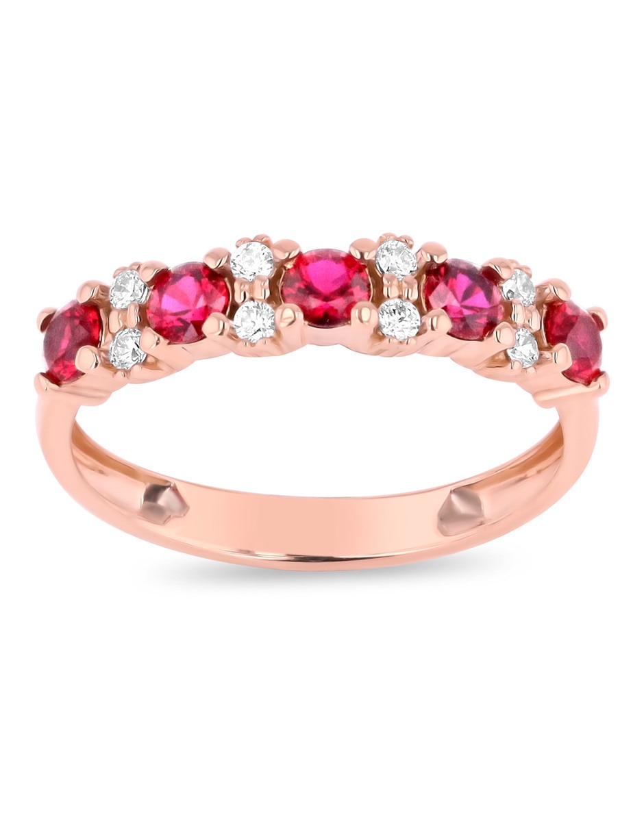Churumbela de oro blanco 14 K Joyerías Bizarro zirconia Churumbela de oro blanco 14 K Joyerías Bizarro zirconia