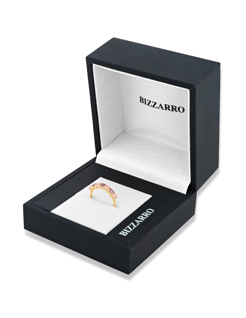 Churumbela de oro amarillo 14 K Joyerías Bizarro zirconia