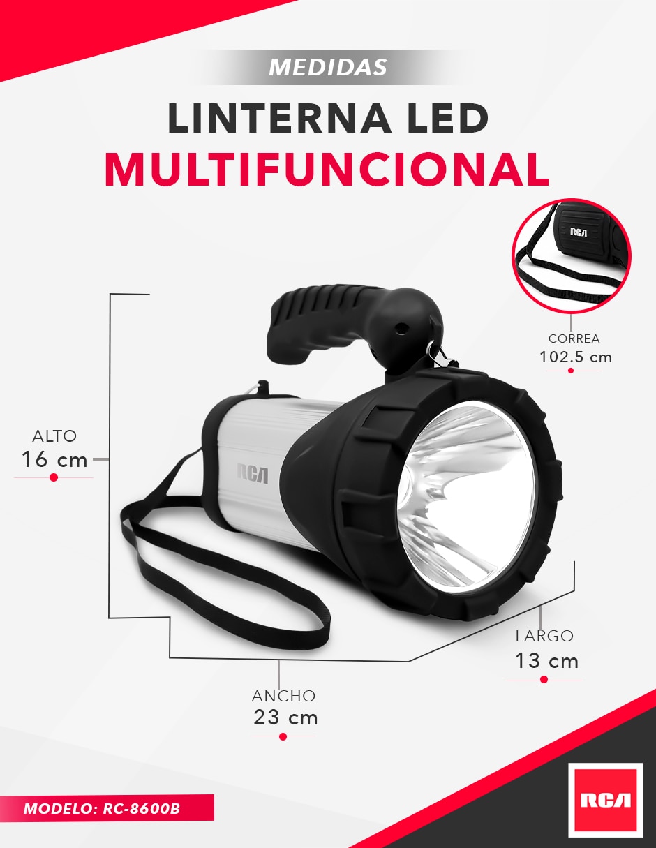 Linterna de mano RCA