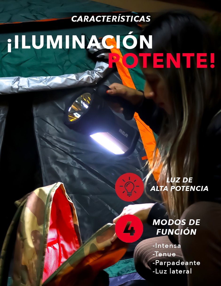 Linterna de mano RCA