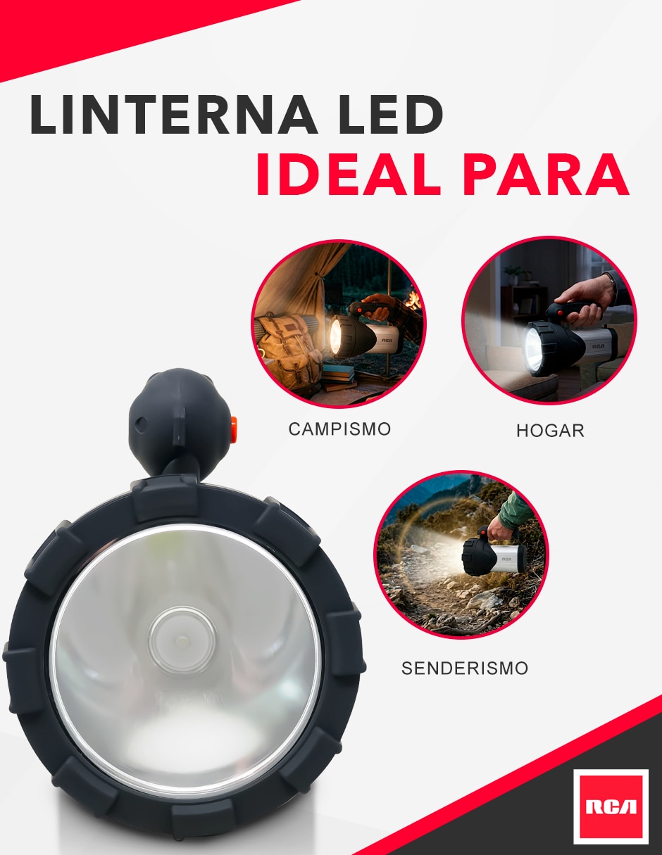 Linterna de mano RCA