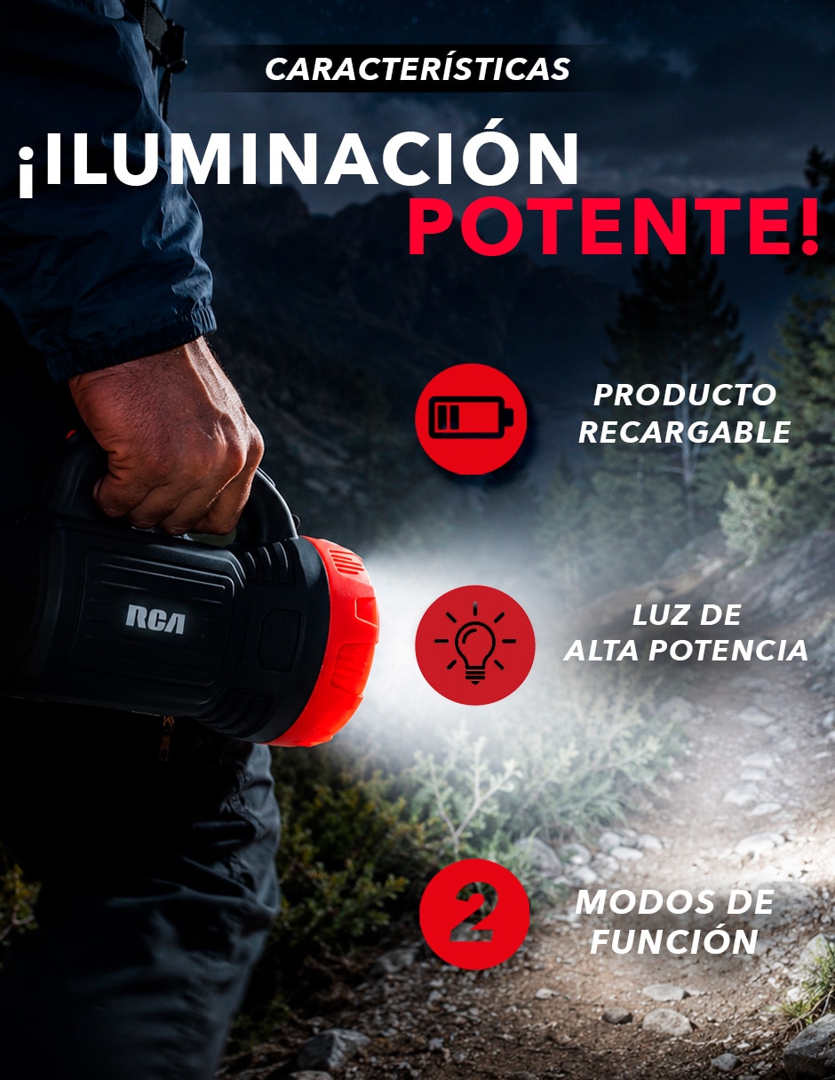 Linterna de mano RCA