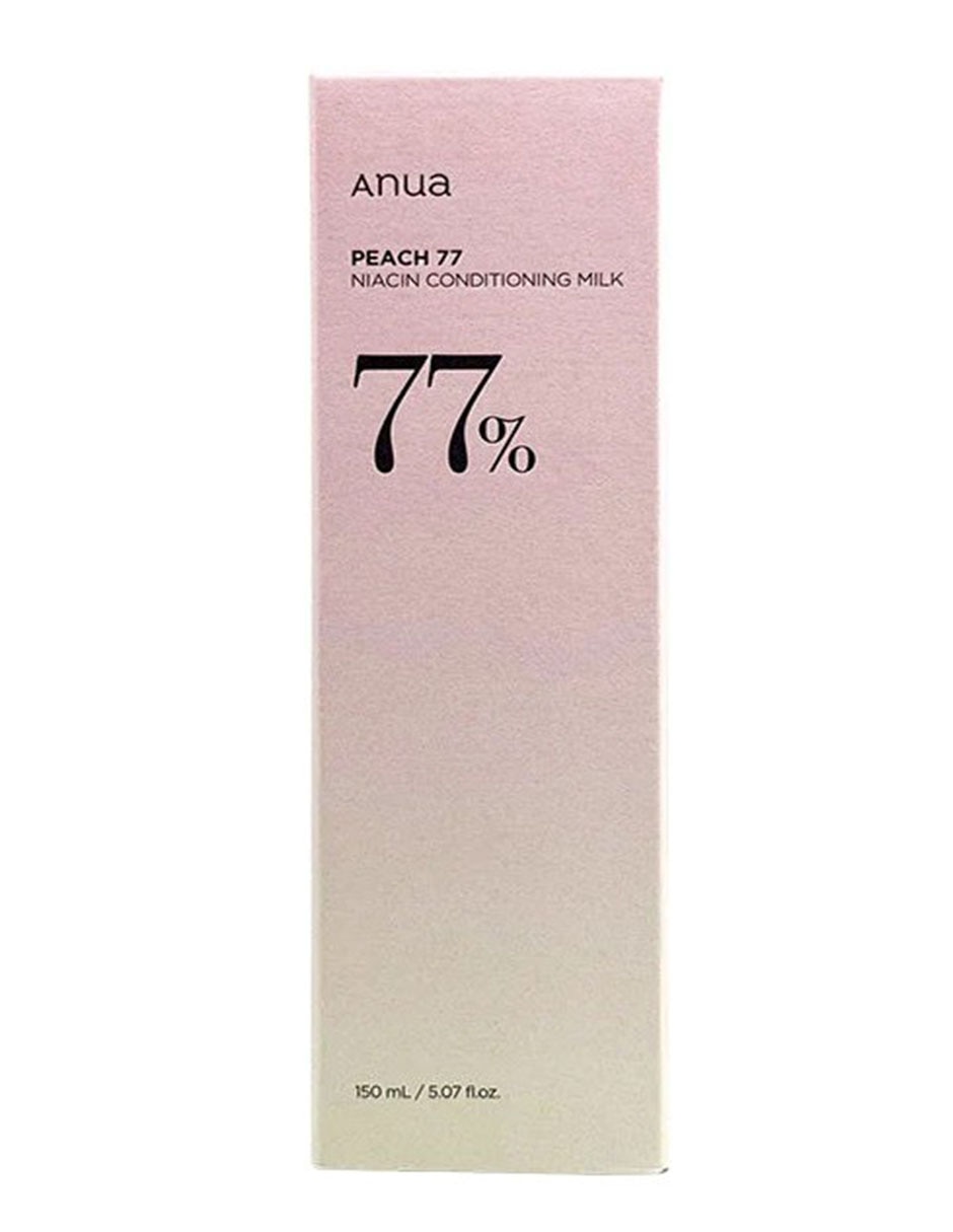 Tónico facial Leche acondicionadora de durazno con 77% de niacina 150 ml 2