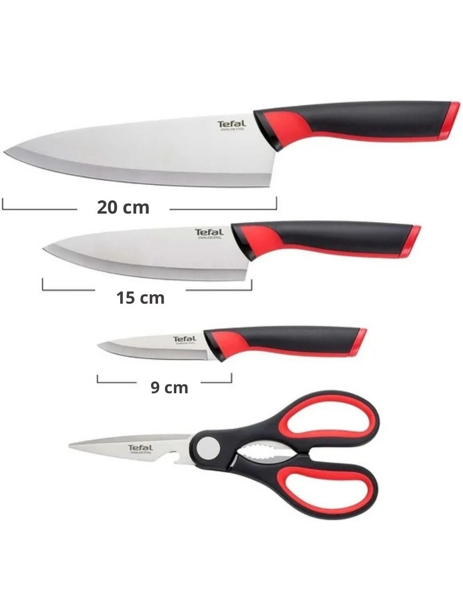 Set de cuchillos cuchillo jamonero 4 piezas